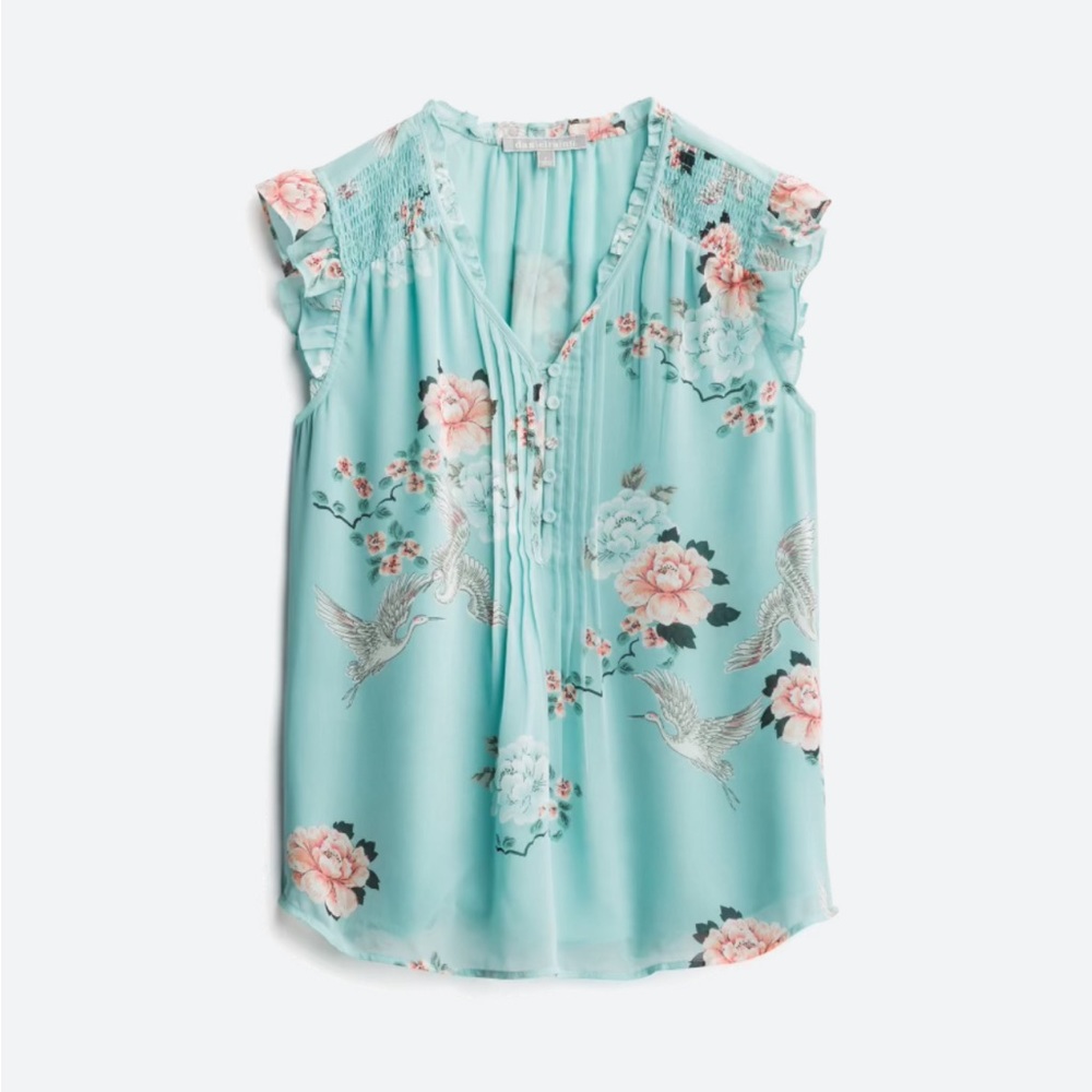 Liona Flutter Detail Blouse